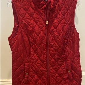 Womens red vest